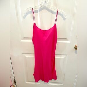 J.Crew magenta slip dress New with tag